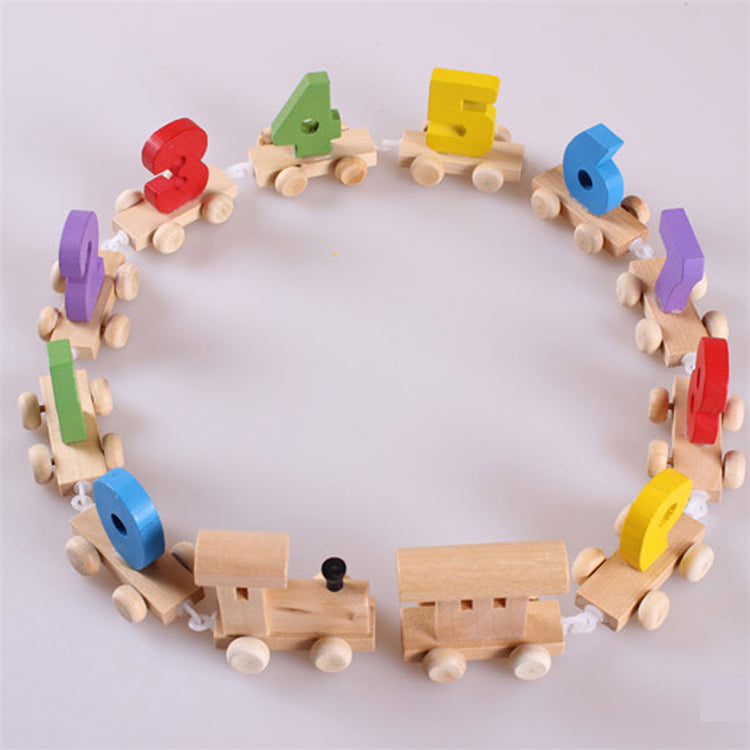 Digital Small Wooden Train