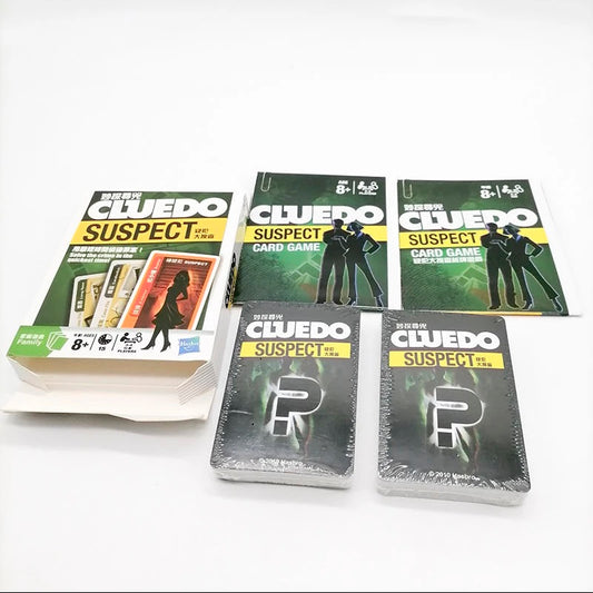 CLUEDO SUSPECT CARD GAME