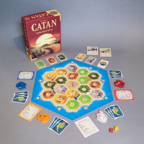 Catan Trade Build Settle Board Game maskidz-3dm