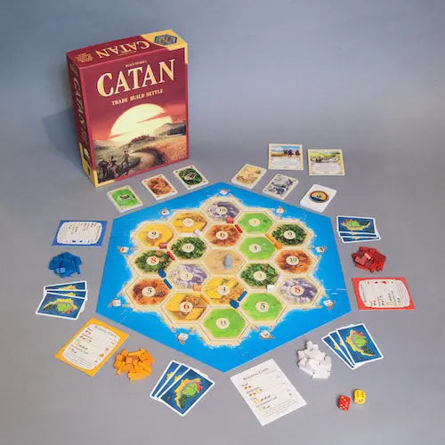 Catan Trade Build Settle Board Game maskidz-3dm