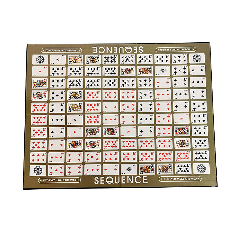 Sequence Deluxe Edition Board Game maskidz-3dm
