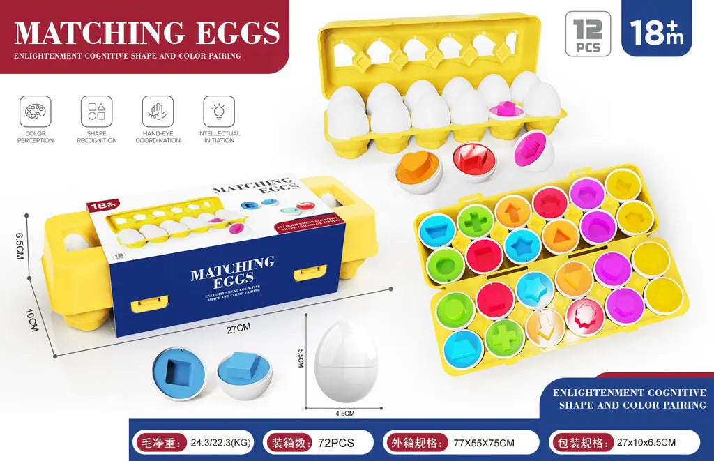 Matching Eggs Shapes FXB-04 MAS KIDZ