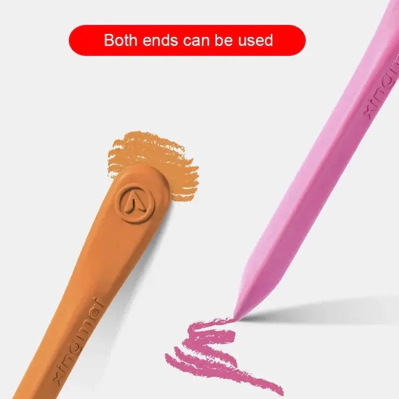Plastic Crayon 18 pieces 9001 Maskidz