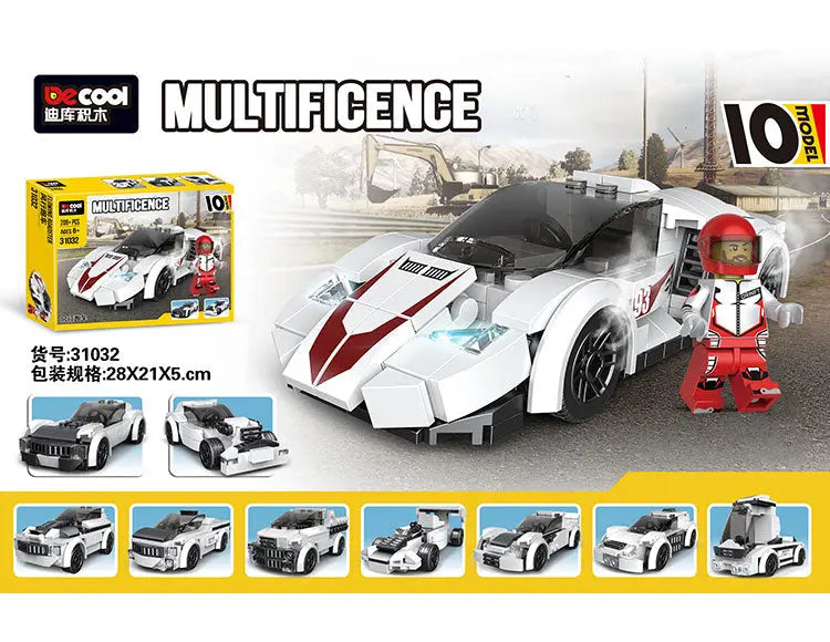 Lego Decool Flowing Roadster 10 Models 31032 maskidz-3dm