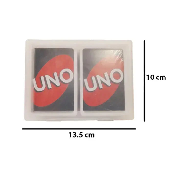 UNO Card Game With Plastic Carry Box Maskidz