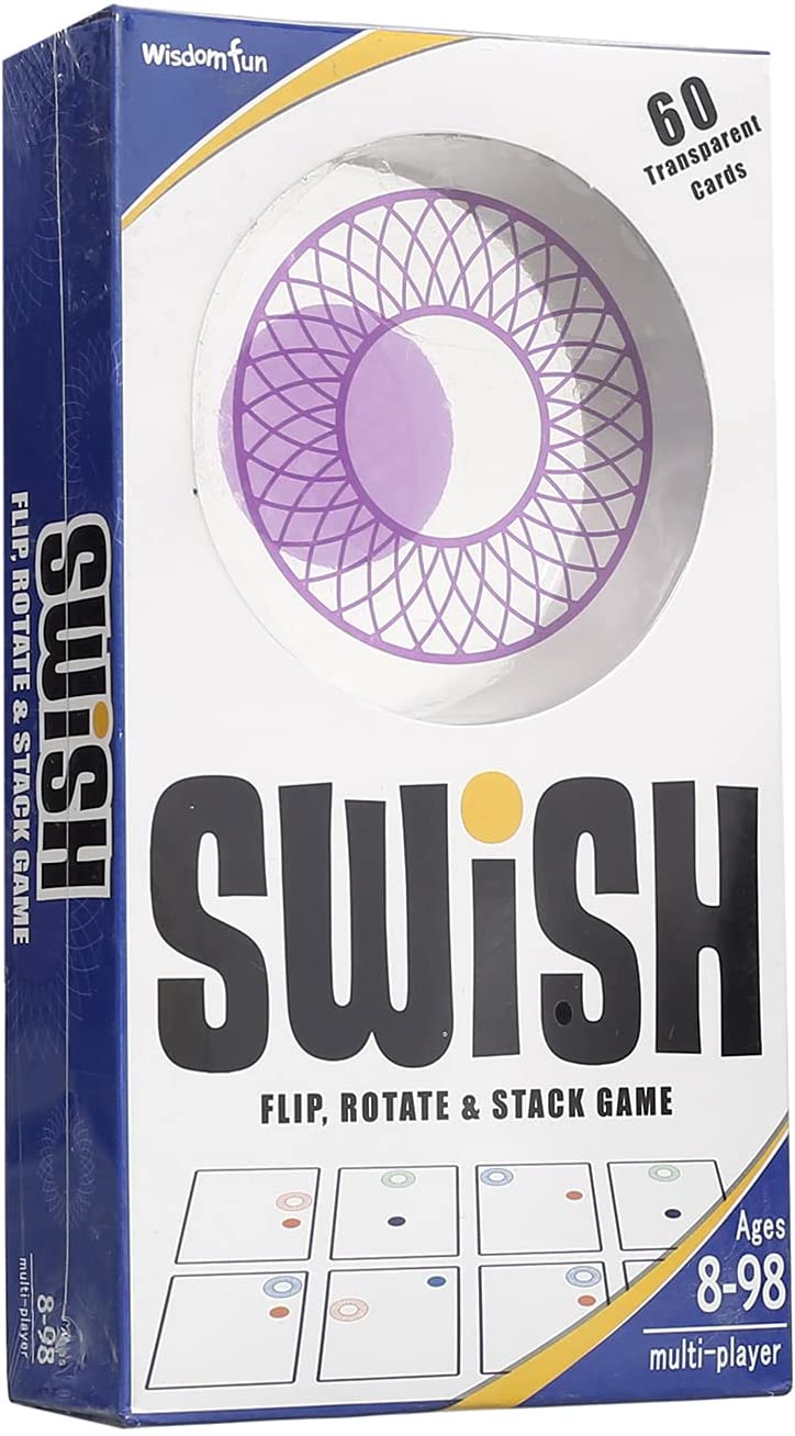 Swish 60 transparent card game Maskidz