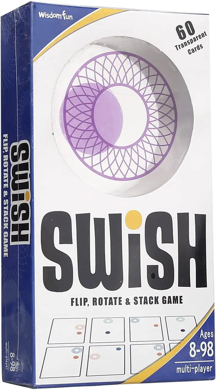 Swish 60 transparent card game Maskidz