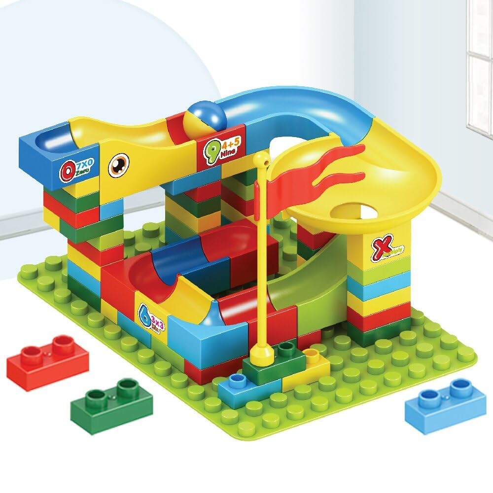Blocks Variable Sliding 66 pieces 6688-91A Lego Marble Run maskidz-3dm