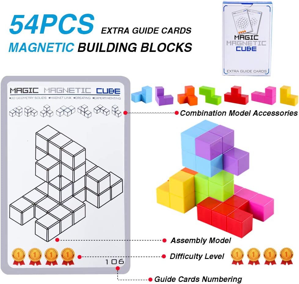Magic Magnetic Cube maskidz-3dm