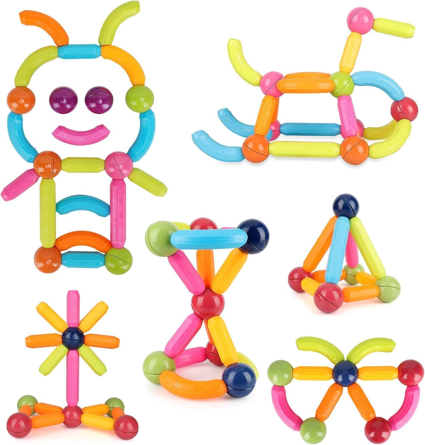 Magnetic Sticks 42 pieces Maskidz
