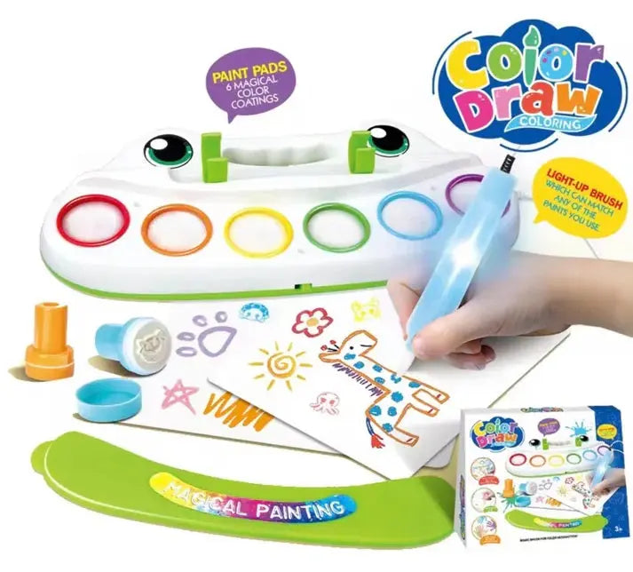 Color Draw Coloring Magical Paint Brush 6655 or WF-6002 MESS FREE PAINTING MAS KIDZ