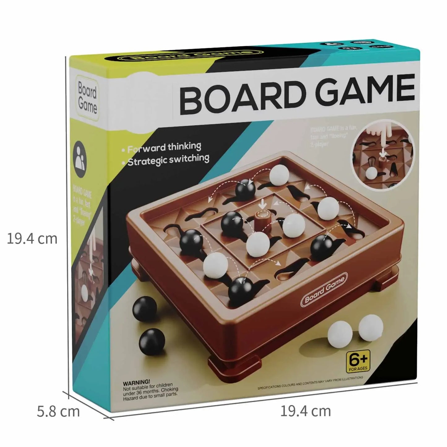 Board Game T708A Rotating 4 in A Row Tables Game Strategy Board Game for Boys Girls Children