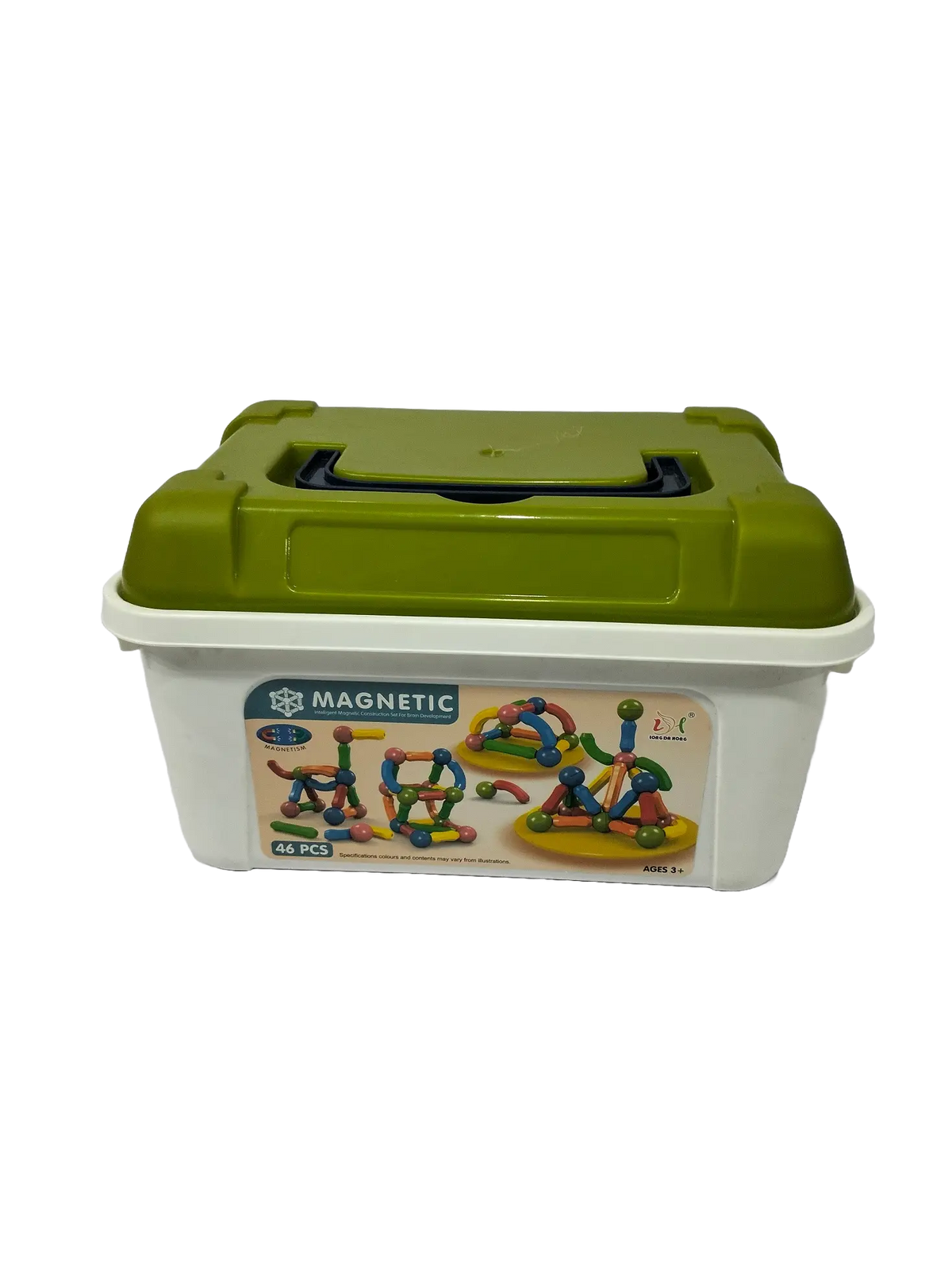 Magnetic Bar Blocks Toy 46 Pieces Model 705-46 Maskidz