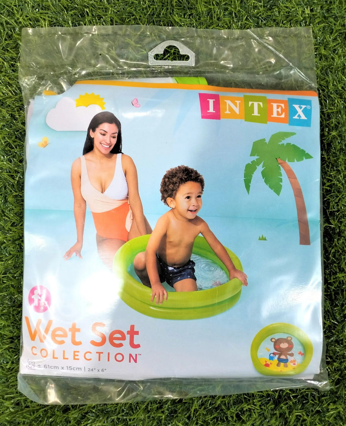 Intex kids Pool Model No 59409NP 2 Ring maskidz-3dm