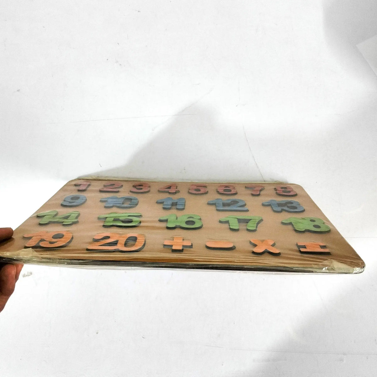 Wooden Number Puzzle Nobe 1 to 20 +- etc Maskidz