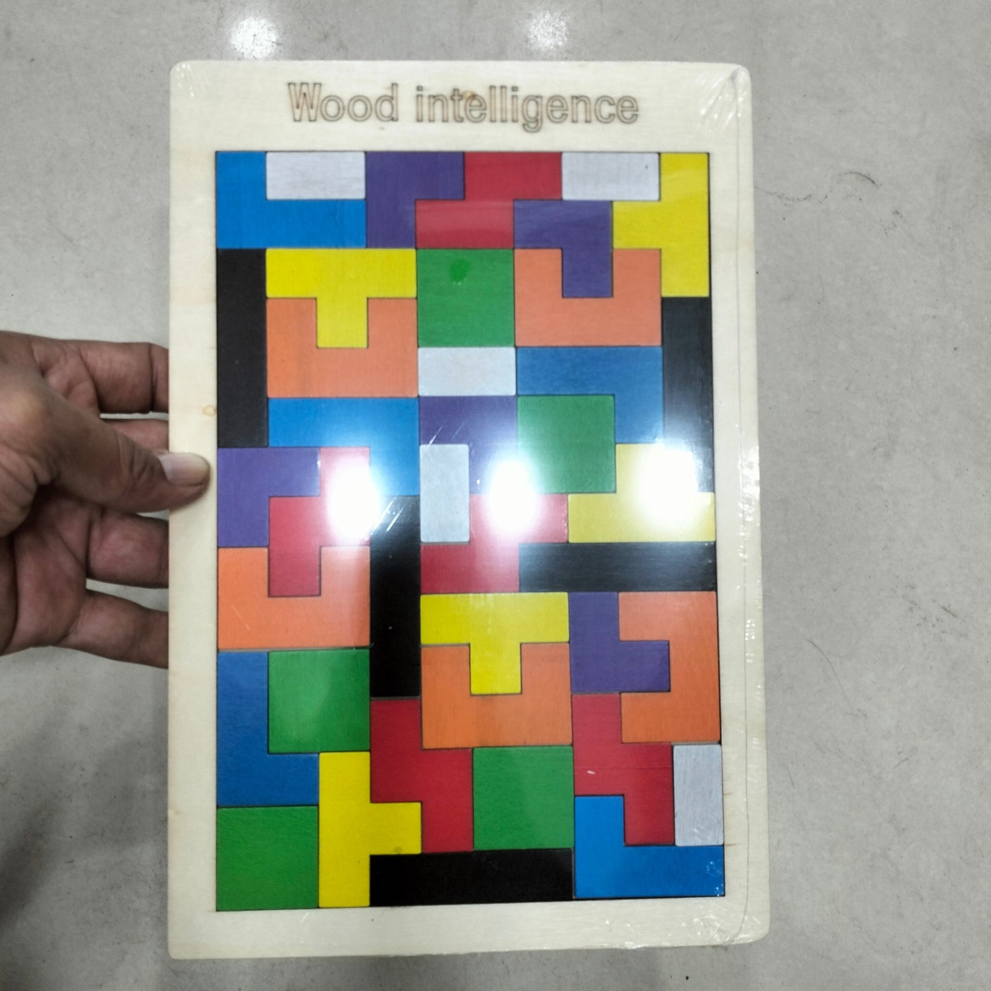 Wood Intelligence 3D Russian Blocks Puzzle MAS KIDZ
