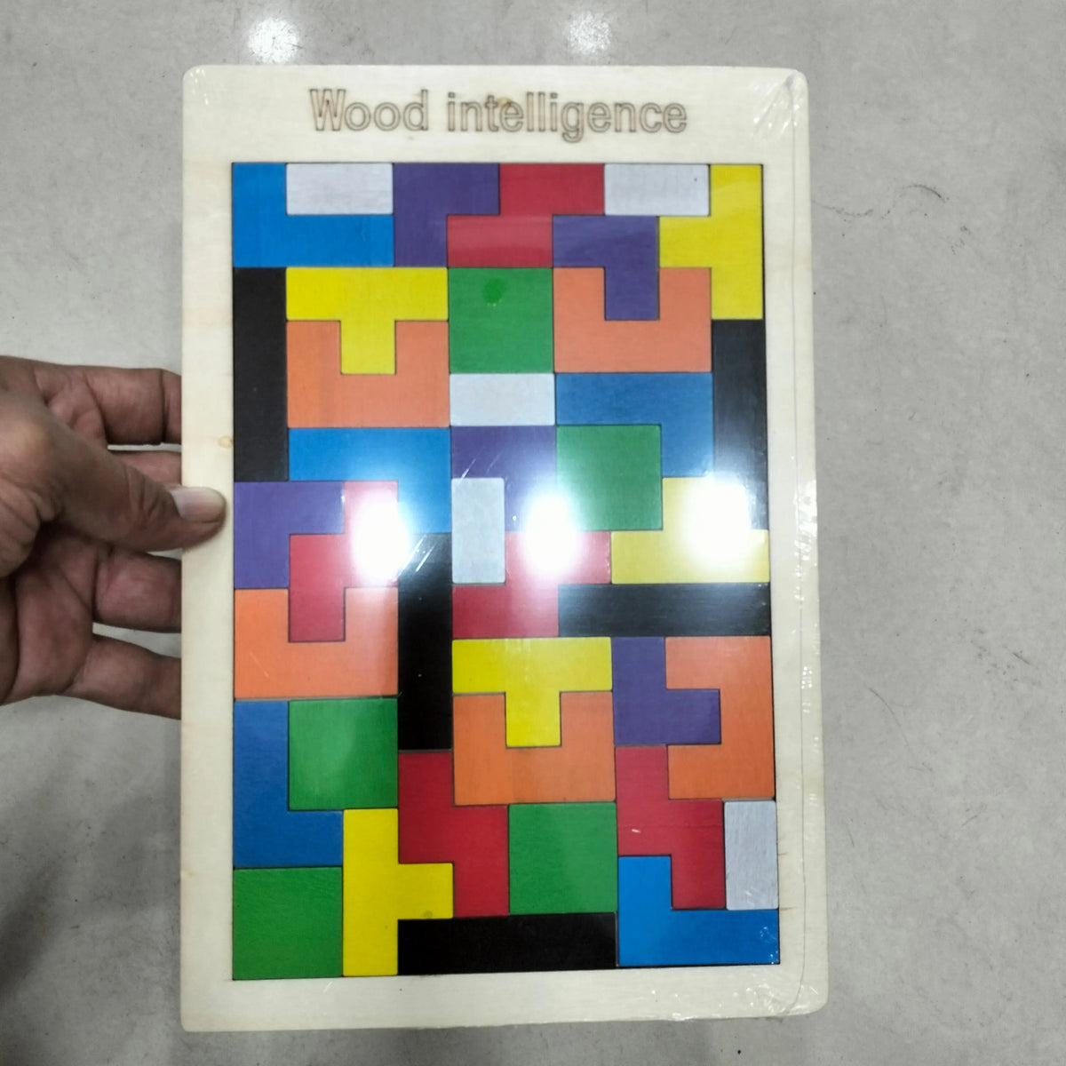 Wood Intelligence 3D Russian Blocks Puzzle MAS KIDZ