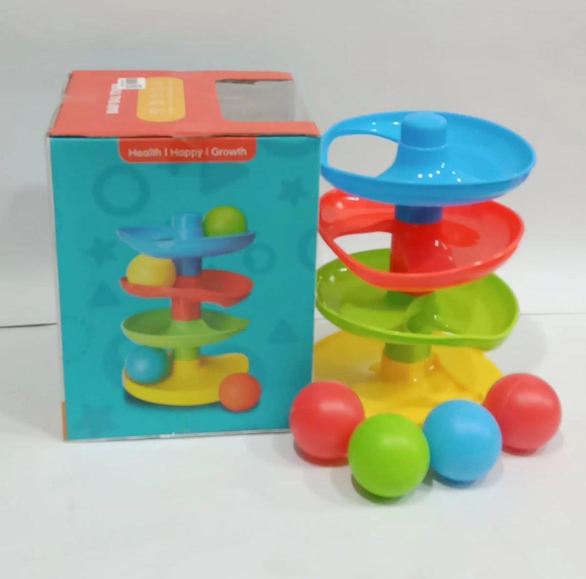 Baby Ball Tower 3 layer 13403 3 step 4 ball MAS KIDZ