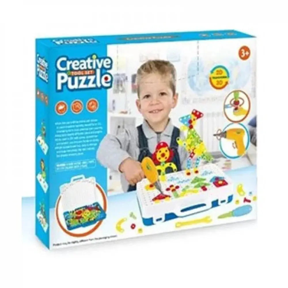 Creative Puzzle Tool Set Drill 616-30 MAS KIDZ