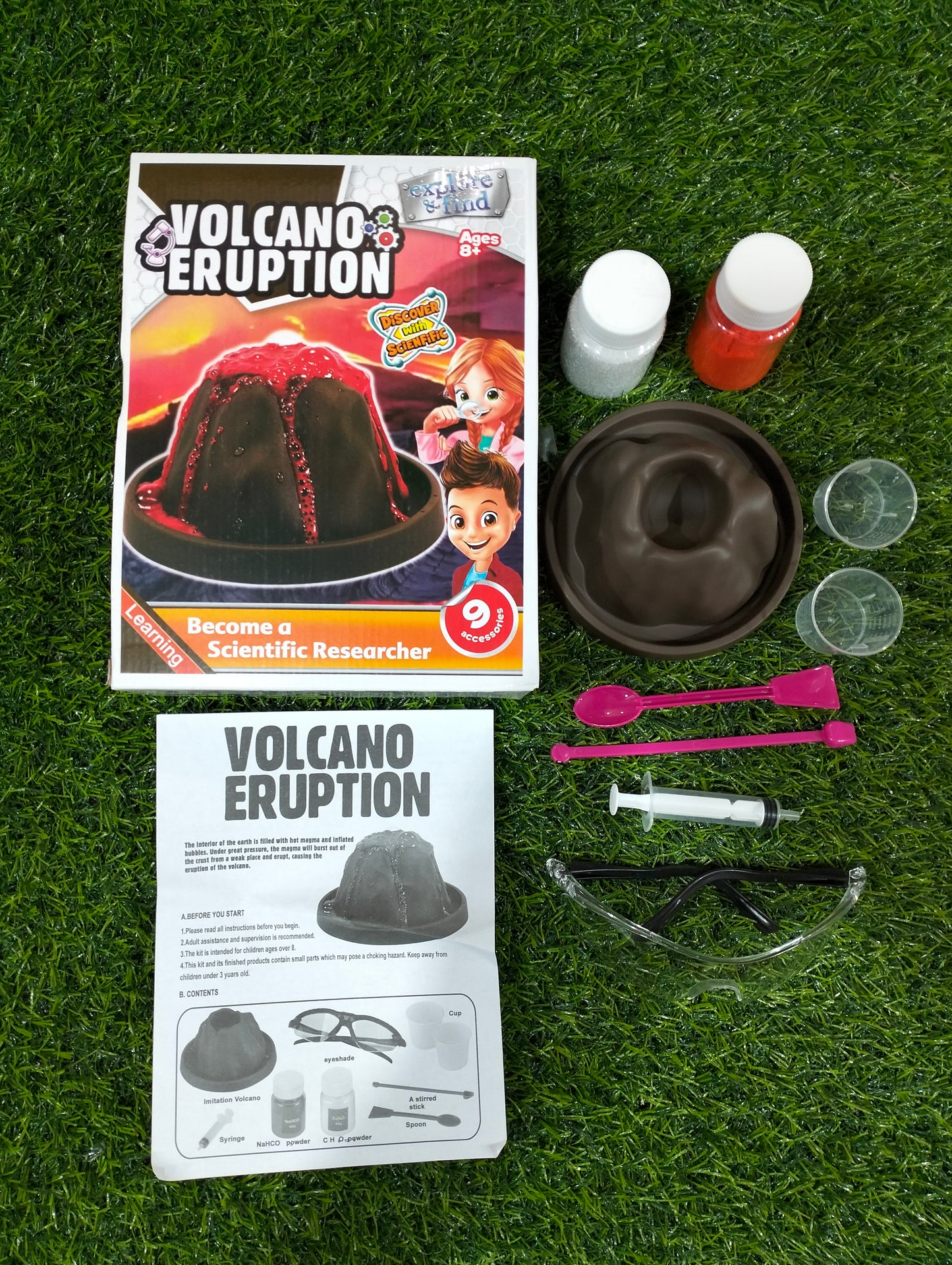 volcanic toy for kids