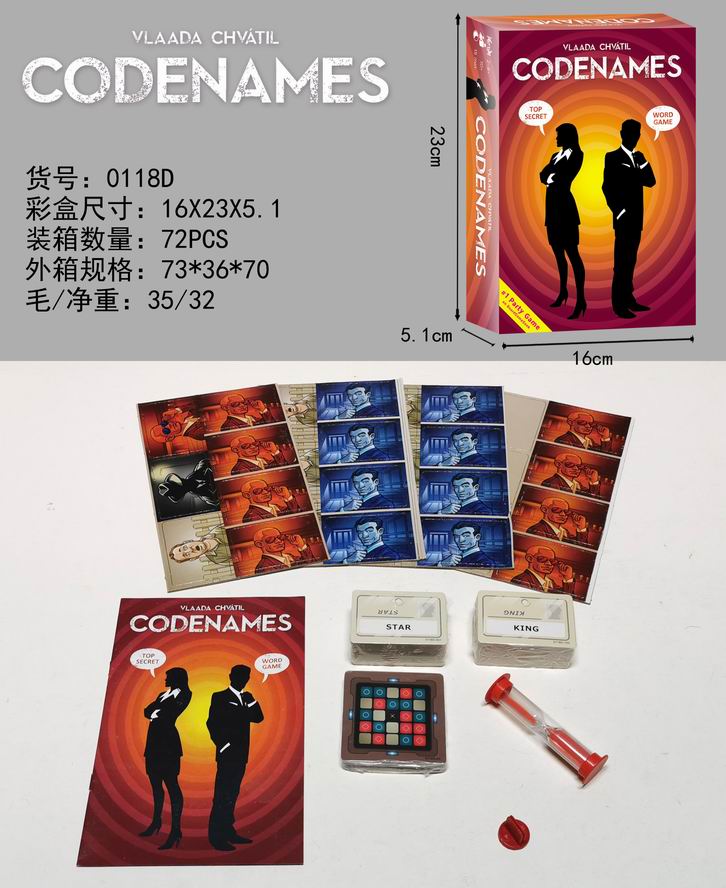 Codenames Card Games MAS KIDZ