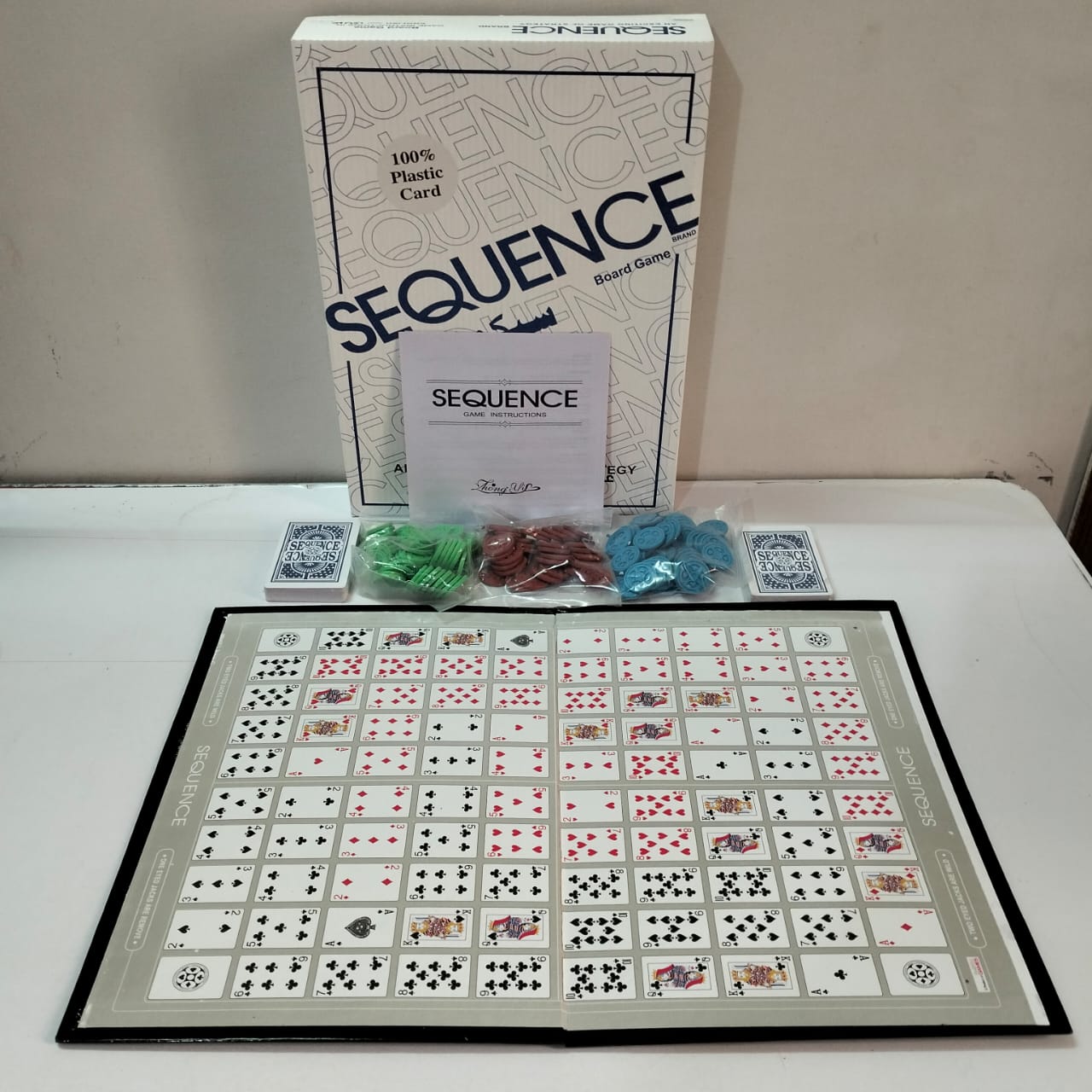 Sequence Small 5050 100% Plastic Card Local