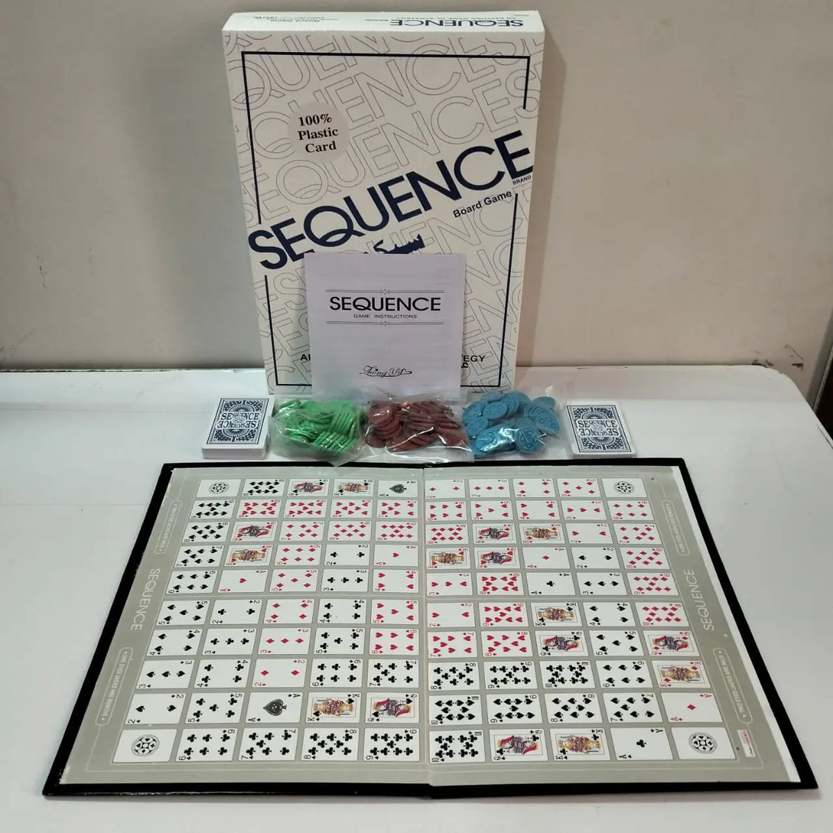 Sequence Small 5050 100% Plastic Card Local MAS KIDZ