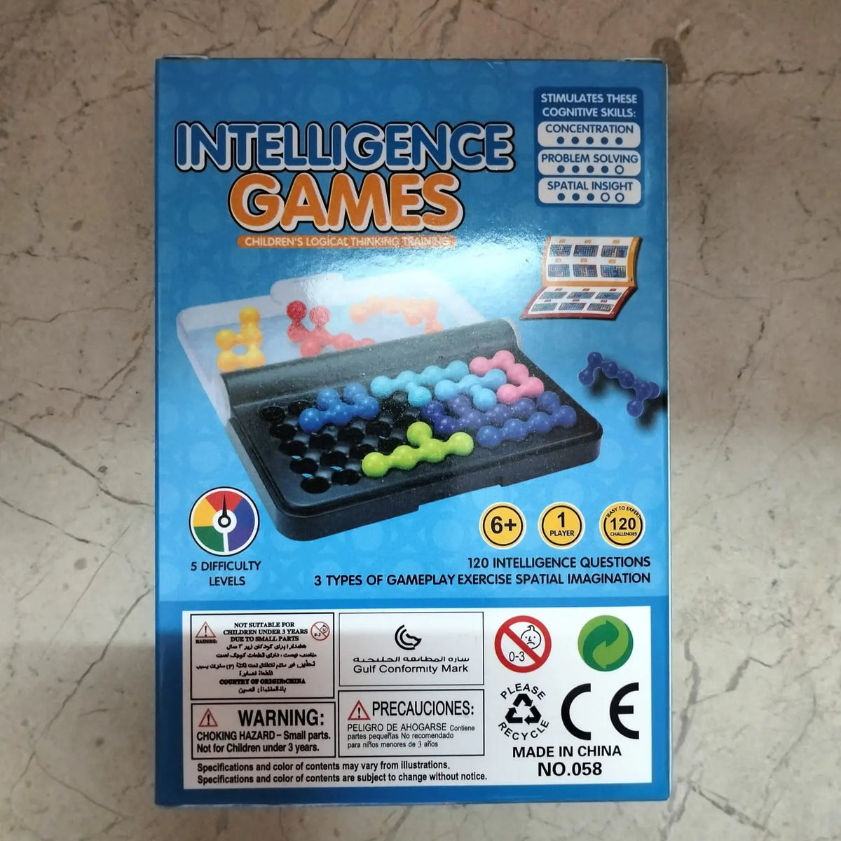 Intelligence Games IQ Game 120 challenges MAS KIDZ