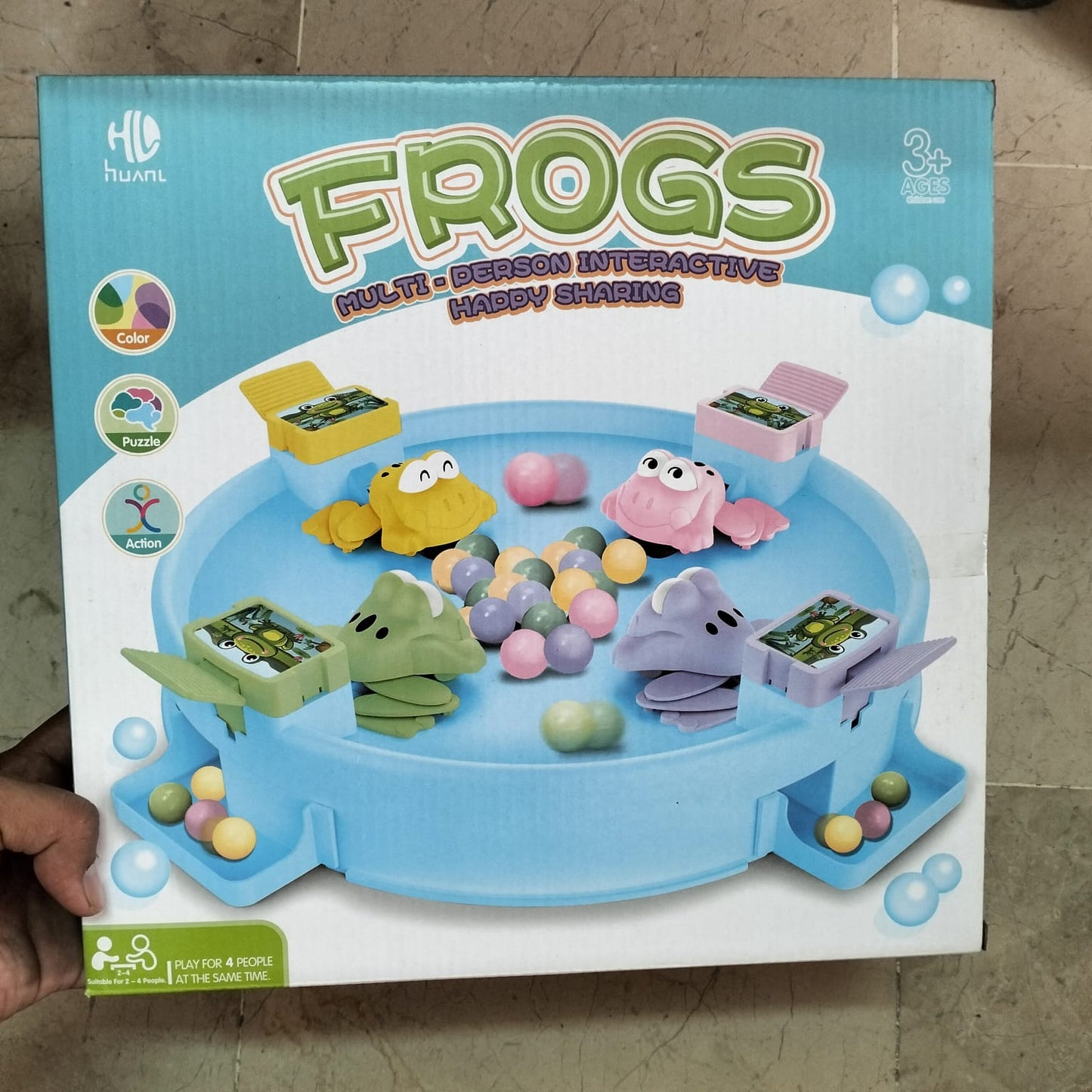 Frog Eating Game 834A 04 Player