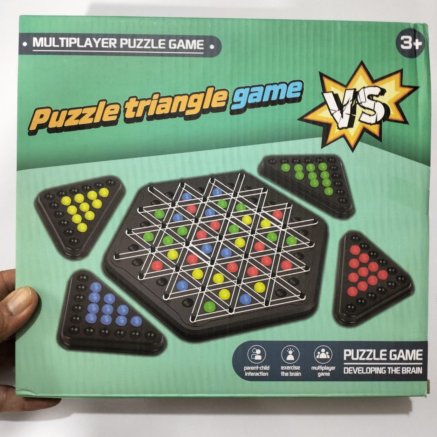 Puzzle Triangle Game 6688-57 MAS KIDZ