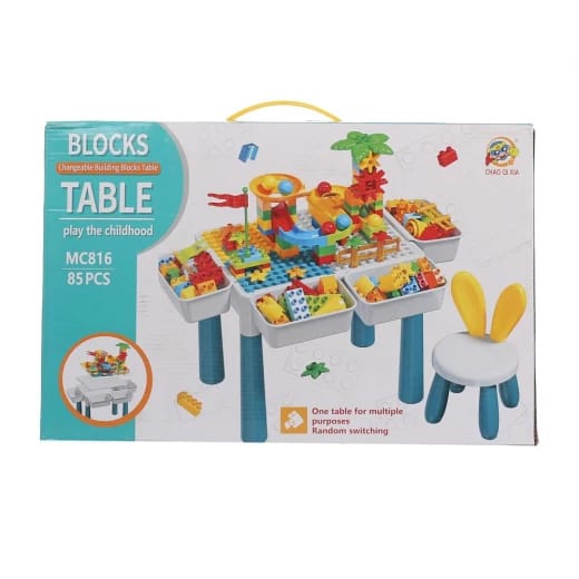 Blocks Table 85 pieces MC816