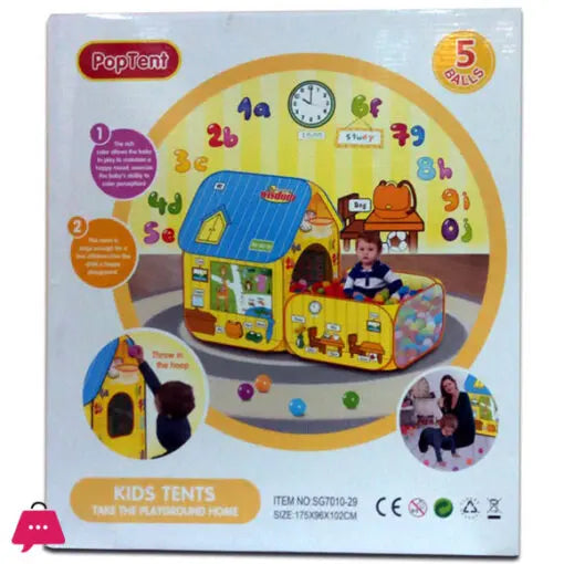 Poptent House with Lawn IT7010-29 MAS KIDZ