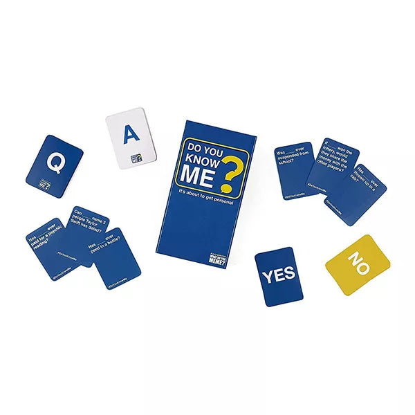 Do You Know Me? 0163-1 Card Game MAS KIDZ
