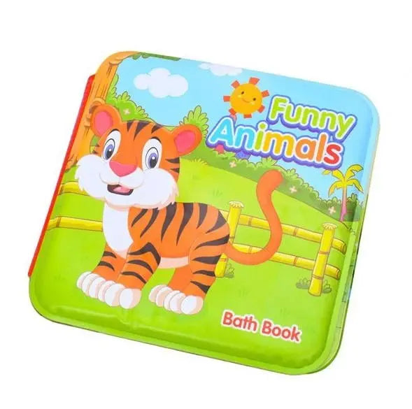 Queit Study Book Funny Animals Bath Book MAS KIDZ