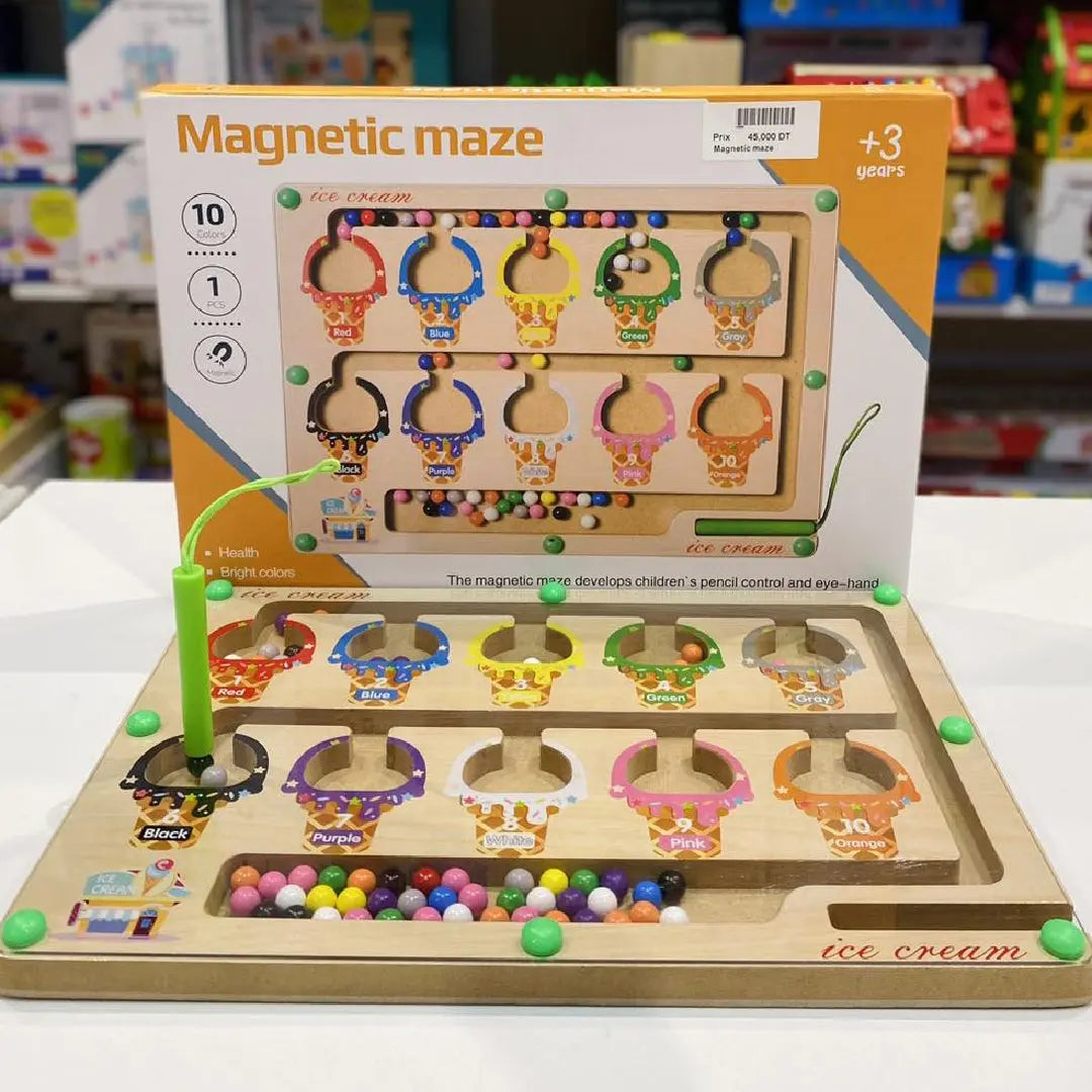Magnetic Maze Ice Cream BTE-005 wooden MAS KIDZ