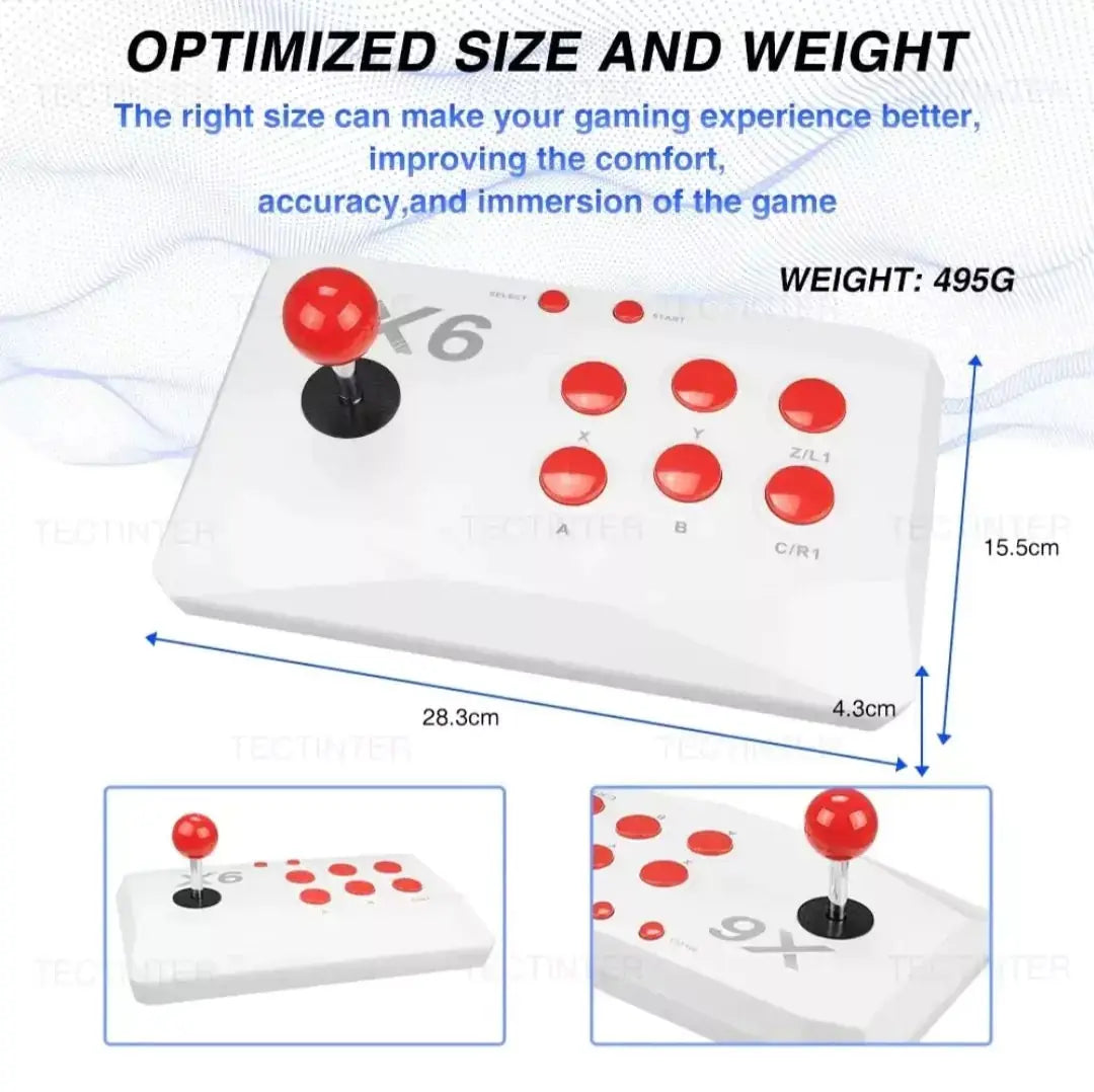 console game with joystick