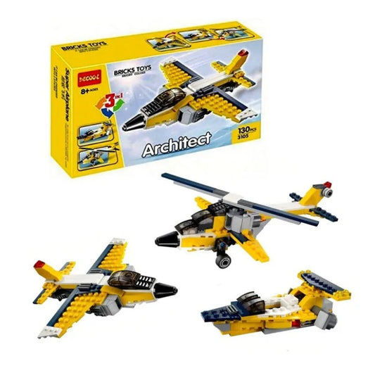 Architect Brick Toys Building Block Super Airplane 3105 Lego