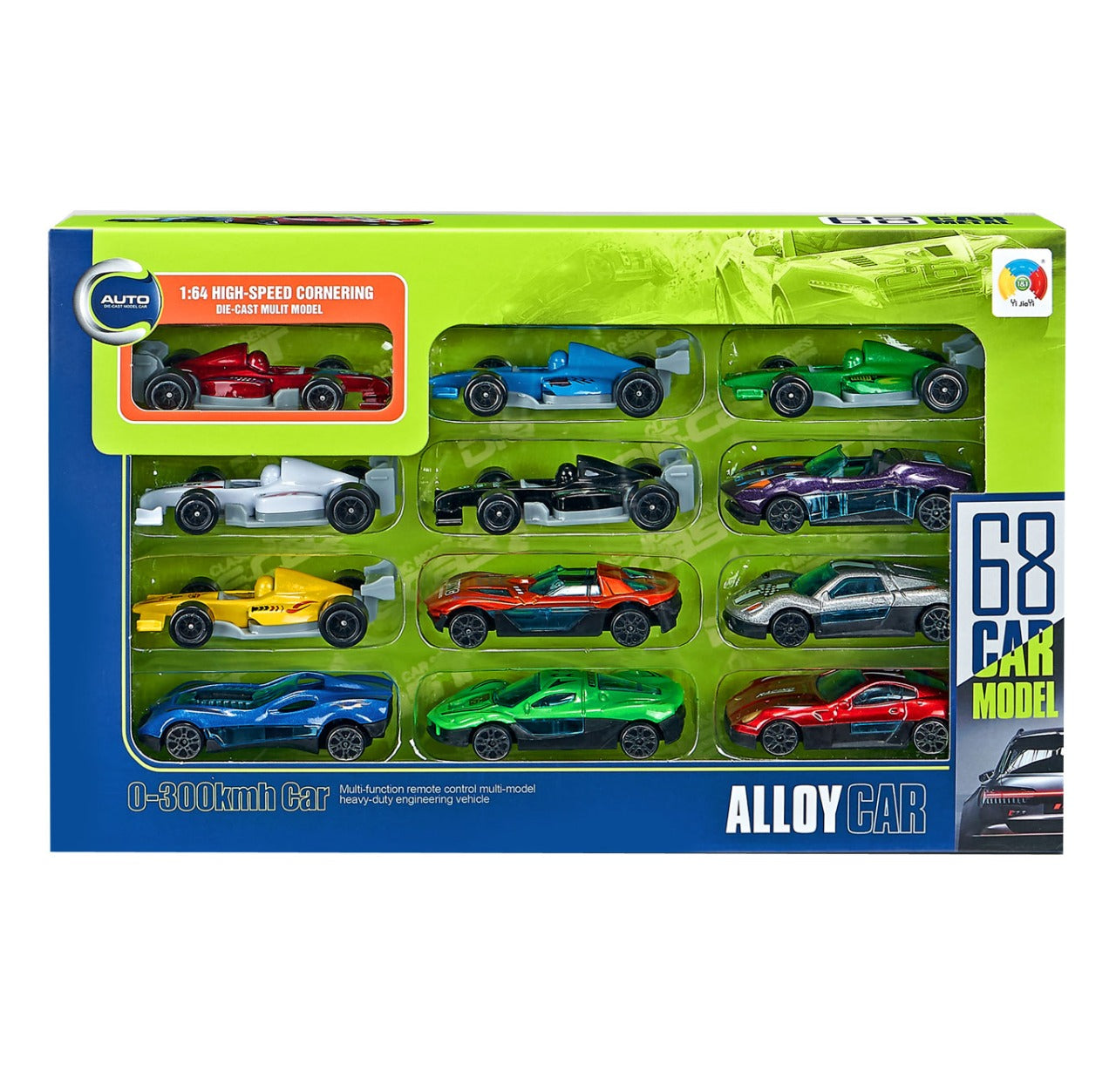 Alloy Car 12 F1 cars Model Racing Die Cast G5688