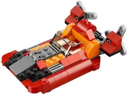 Architect Brick Toys Building Block Red Rotors 3107