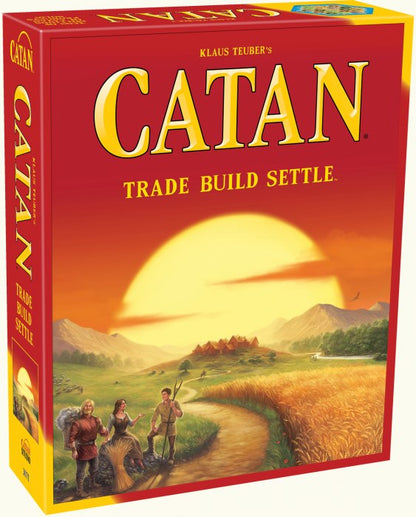 Catan Trade Build Settle Board Game