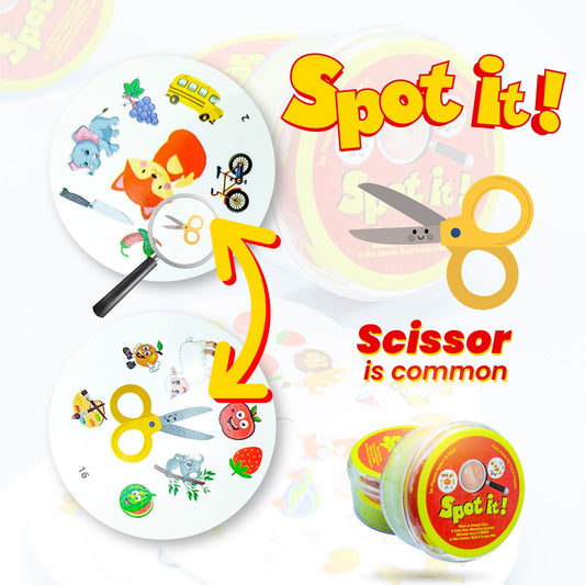 Spot It Card Game China Red Case