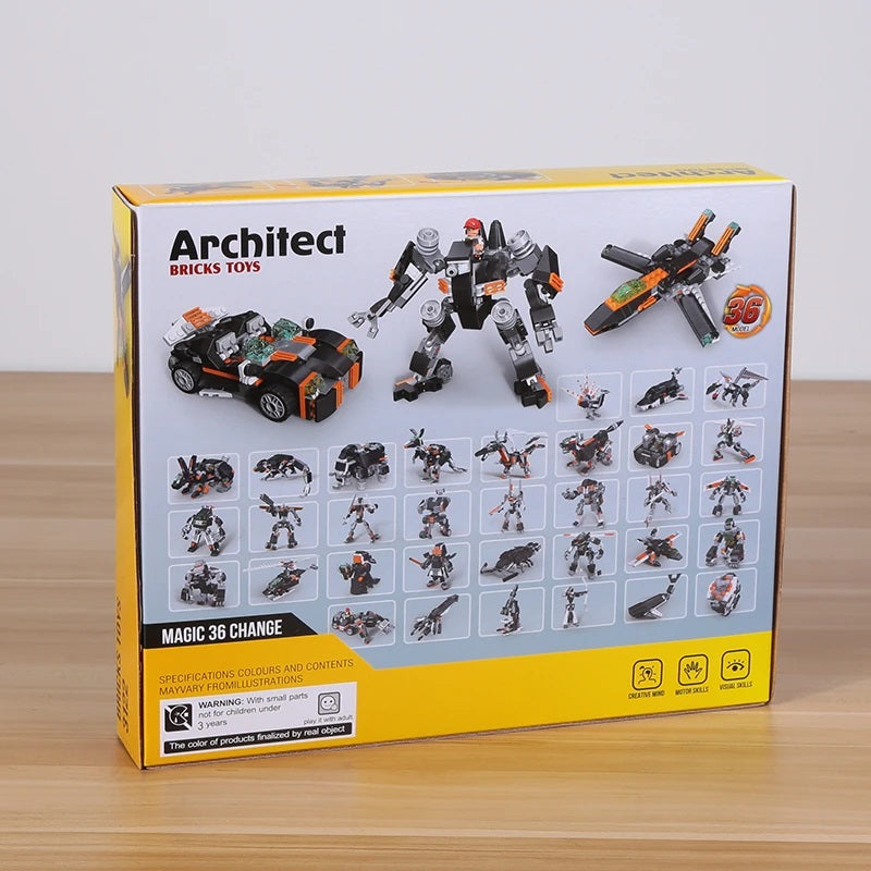 Architect Bricks Toys 36 Model in 01 Box Model No 3122