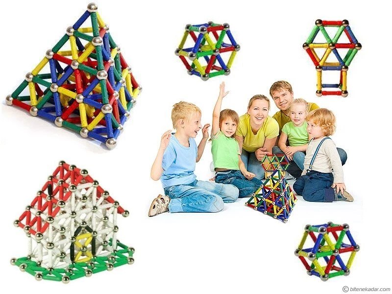 Magnastix Magnet Toy 157 PCS