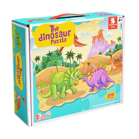 The Dinosaur Puzzle 208 Pieces 88087