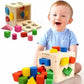 Fifteen Hole Shape Intelligence Box wooden toy