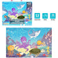 Under water world Jumbo Floor puzzle 48pcs 88136 puzzle size 90x60 MAS KIDZ