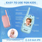 2-in-1 Kids Video Walkie Talkie with Camera & IPS Screen MAS KIDZ
