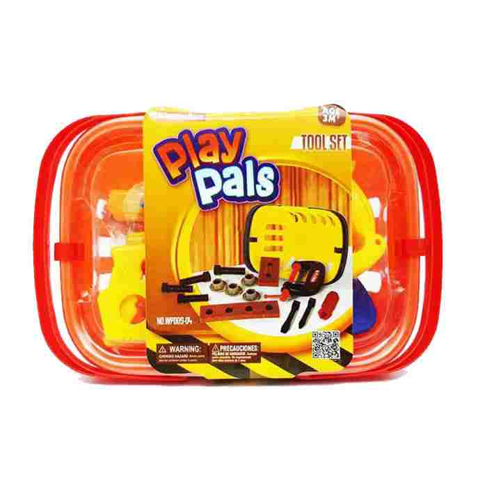 Play Pals Tool Set in Bucket