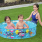 Bestway Inflatable Pool 48" x H10" 1.22m x H25cm 55028 Airless Swimming Pool Fill 'N Fun Sparking Sea Pool MAS KIDZ