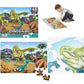 Dinosaur Jumbo Floor Puzzle 88098 48 pieces MAS KIDZ
